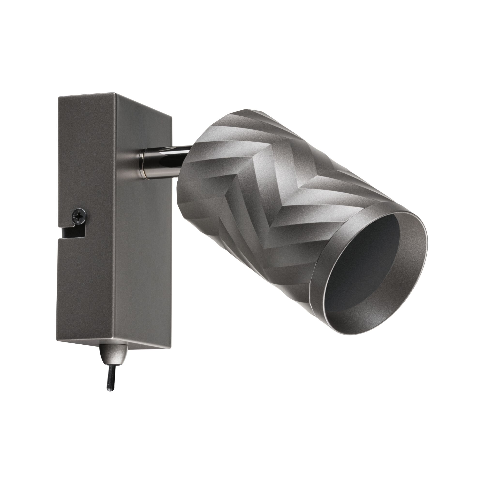 Spotlight Loreva GU10 max. 10W Titaanium Metaal