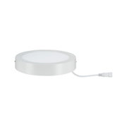 Rond wit LED-paneel met kabel, energiezuinige plafondlamp voor woonruimtes