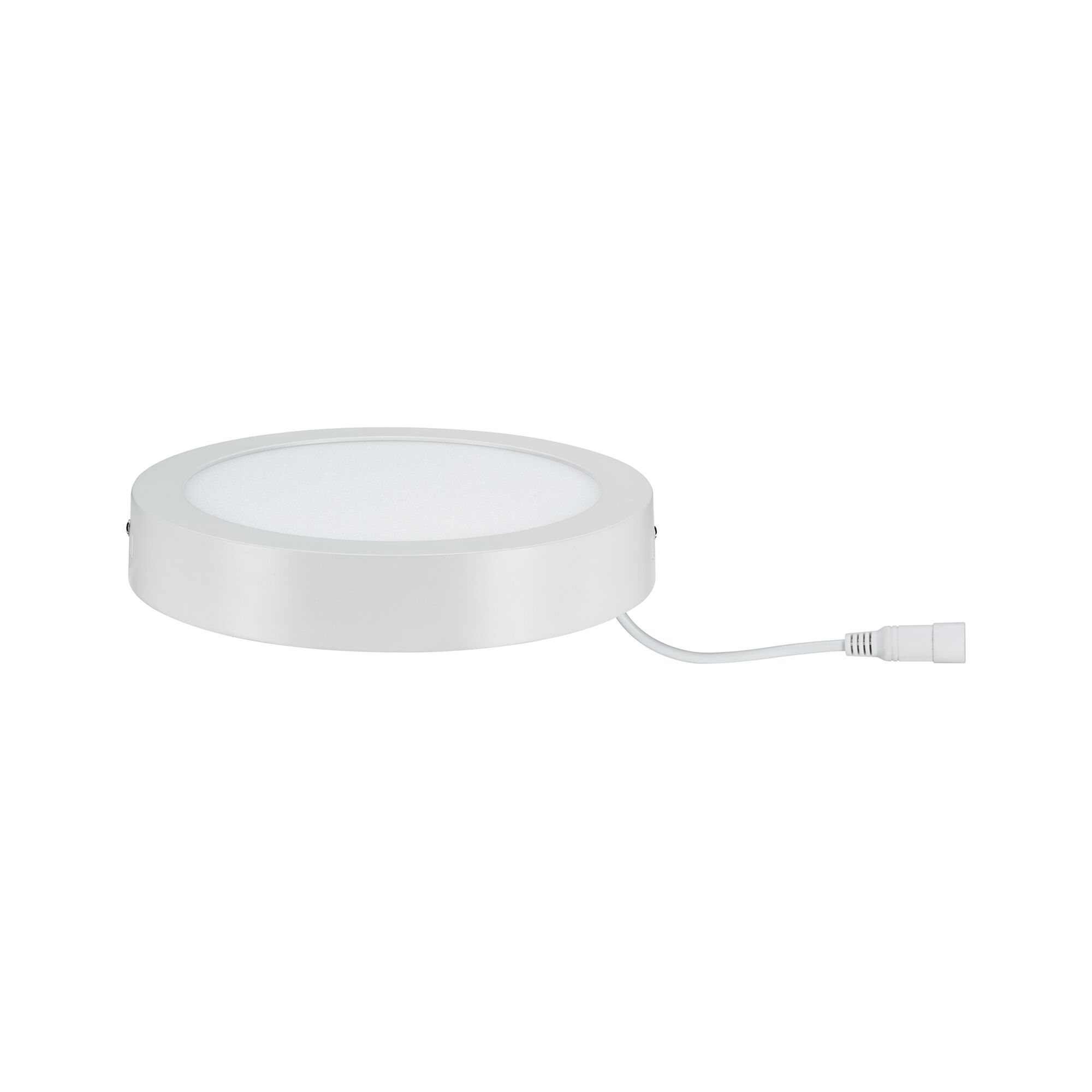 Rond wit LED-paneel met kabel, energiezuinige plafondlamp voor woonruimtes