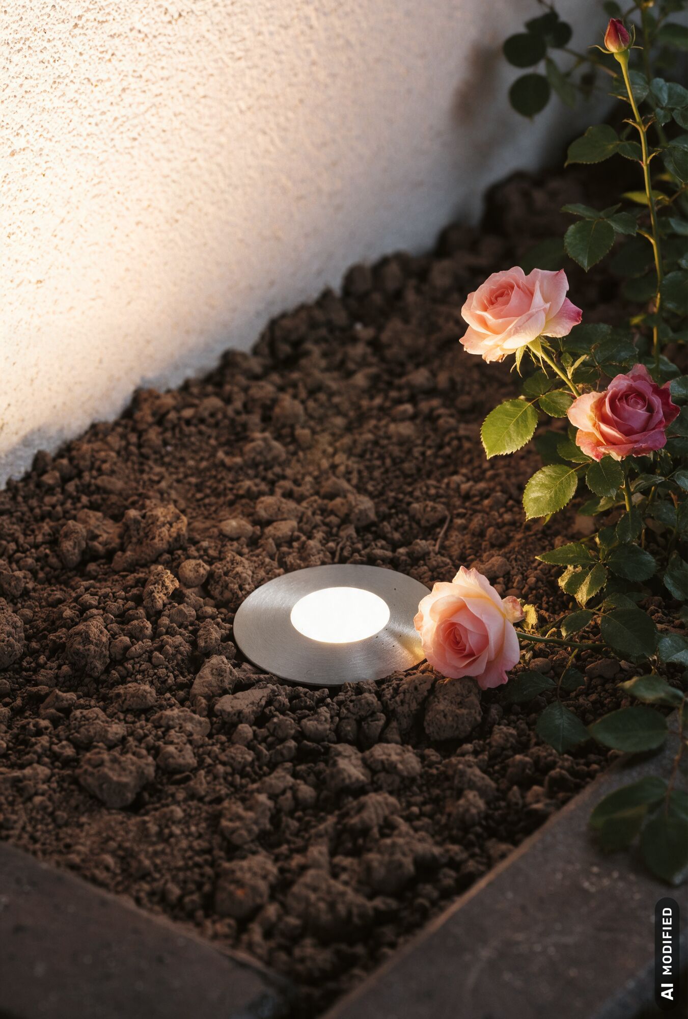 Plug & Shine LED Recessed floor light Floor Mini Individual Spot IP67 3000K 2,5W Silver
