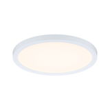 Round white LED ceiling light with warm white glow for modern interiors and energy-efficient lighting