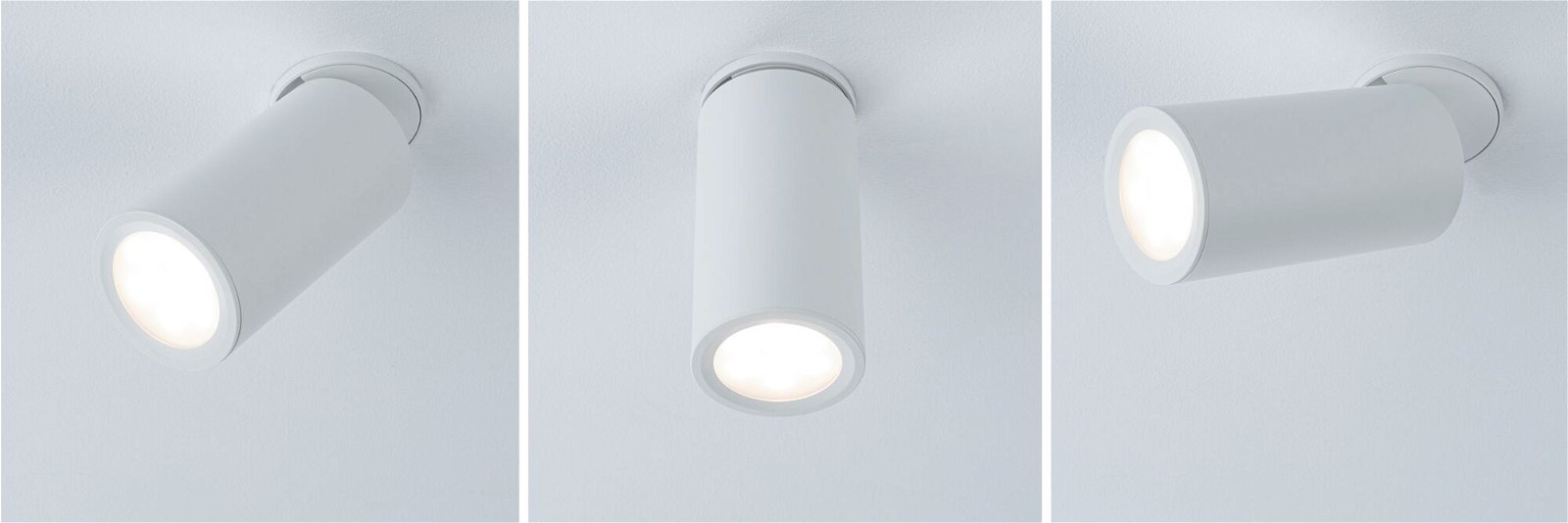 LED Recessed luminaire 3-Step-Dim Turnal round 60mm 90° Coin 6W 470lm 230V dimmable 2700K Matt white