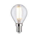Ampoule LED classique en verre transparent avec culot E14 pour éclairage économique