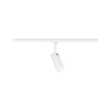 Moderne witte metalen LED-railspot voor flexibele binnenverlichting