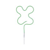 Bande LED verte flexible avec câble de connexion blanc pour éclairage décoratif.