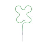 Bande LED verte flexible avec câble de connexion blanc pour éclairage décoratif.
