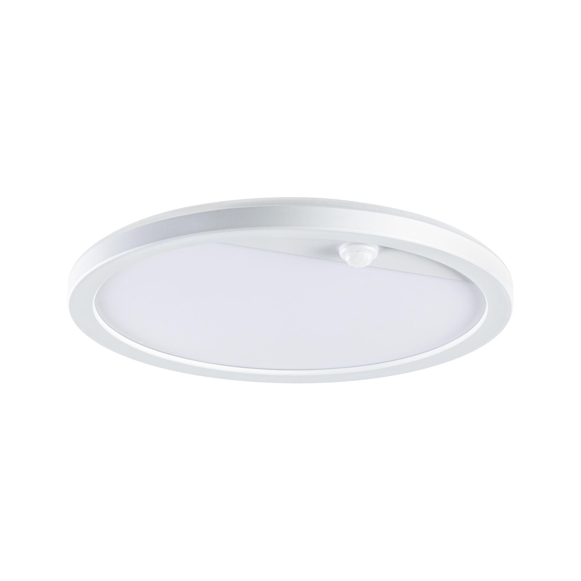 Plafonnier LED rond blanc avec détecteur de mouvement pour éclairage économique des pièces