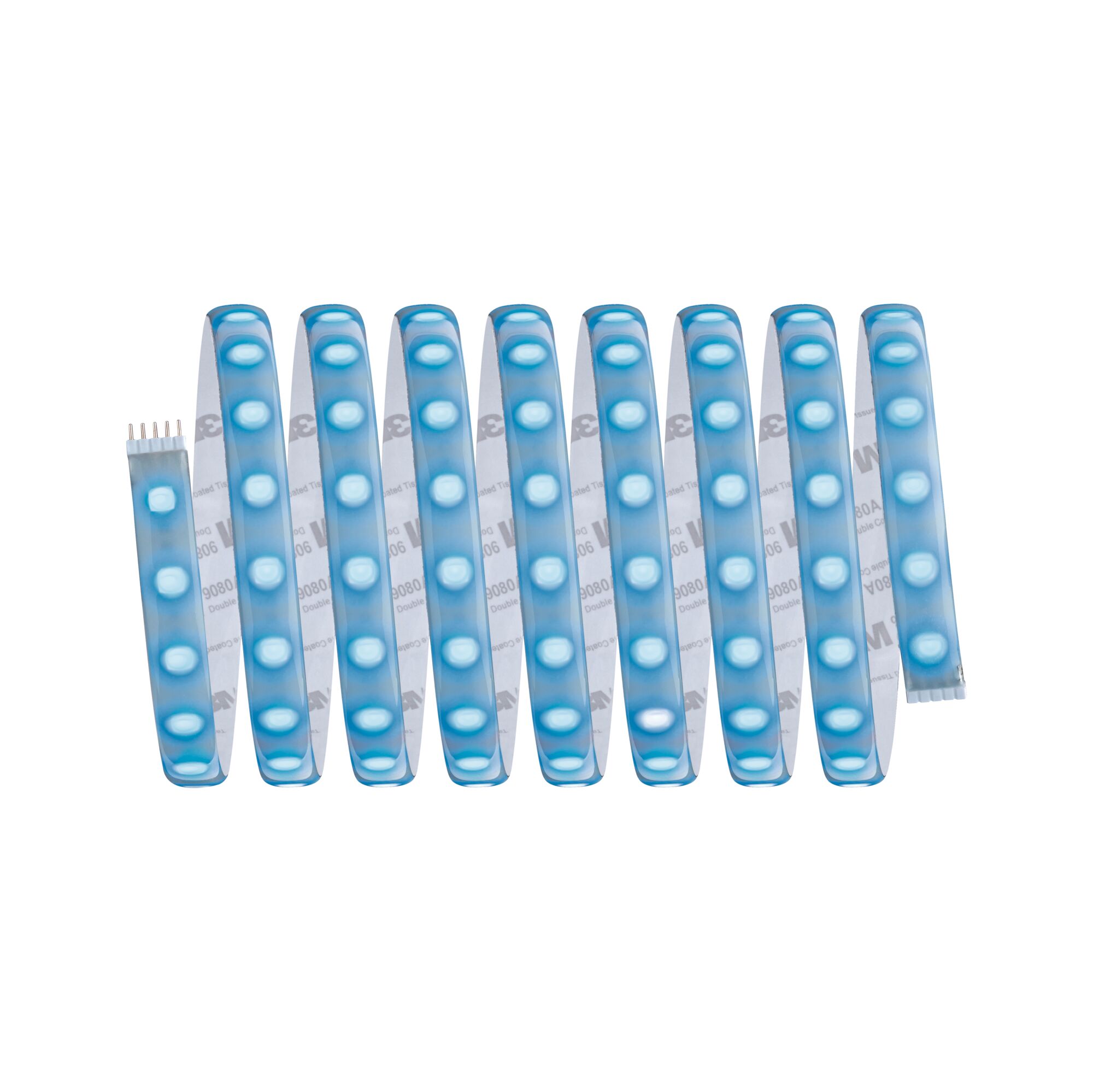 Flexibele LED-strip met blauwe LEDs en zelfklevende achterkant voor veelzijdige verlichtingsoplossingen