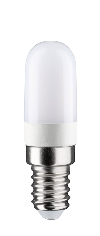 Kleine witte LED-lamp met metalen E14-fitting voor energiezuinige verlichting