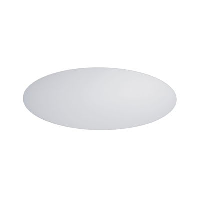 Runde weiße Deckenleuchte aus Kunststoff für modernes LED-Raumlicht