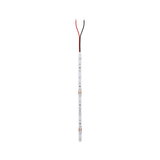 White LED strip with red and black wires for versatile lighting applications and easy installation