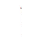 White LED strip with red and black wires for versatile lighting applications