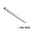URail Skinne 2m 230V Signal hvid Hvid aluminium LED-skinne spotlight i RAL 9003 til moderne belysningssystemer.