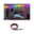 EntertainLED Tuyau LED Black Neon 1,5m 3W 84 LEDs/m RGB+ Bande LED flexible multicolore pour installation gaming avec éclairage mural RGB.