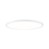 Rund hvid LED-loftslampe i plastik med energibesparende belysning til opholdsrum