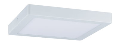 Quadratische weiße LED-Deckenleuchte aus Kunststoff für moderne Innenbeleuchtung
