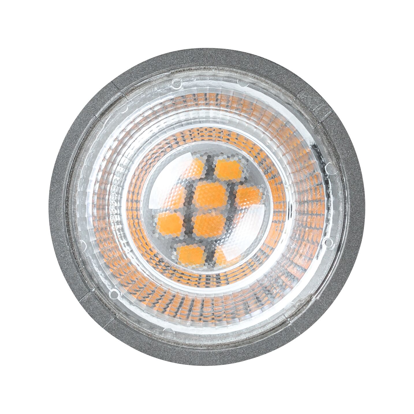 Standaard 230 V LED-reflector GU10 460lm 4,9W 2700K Titaanium