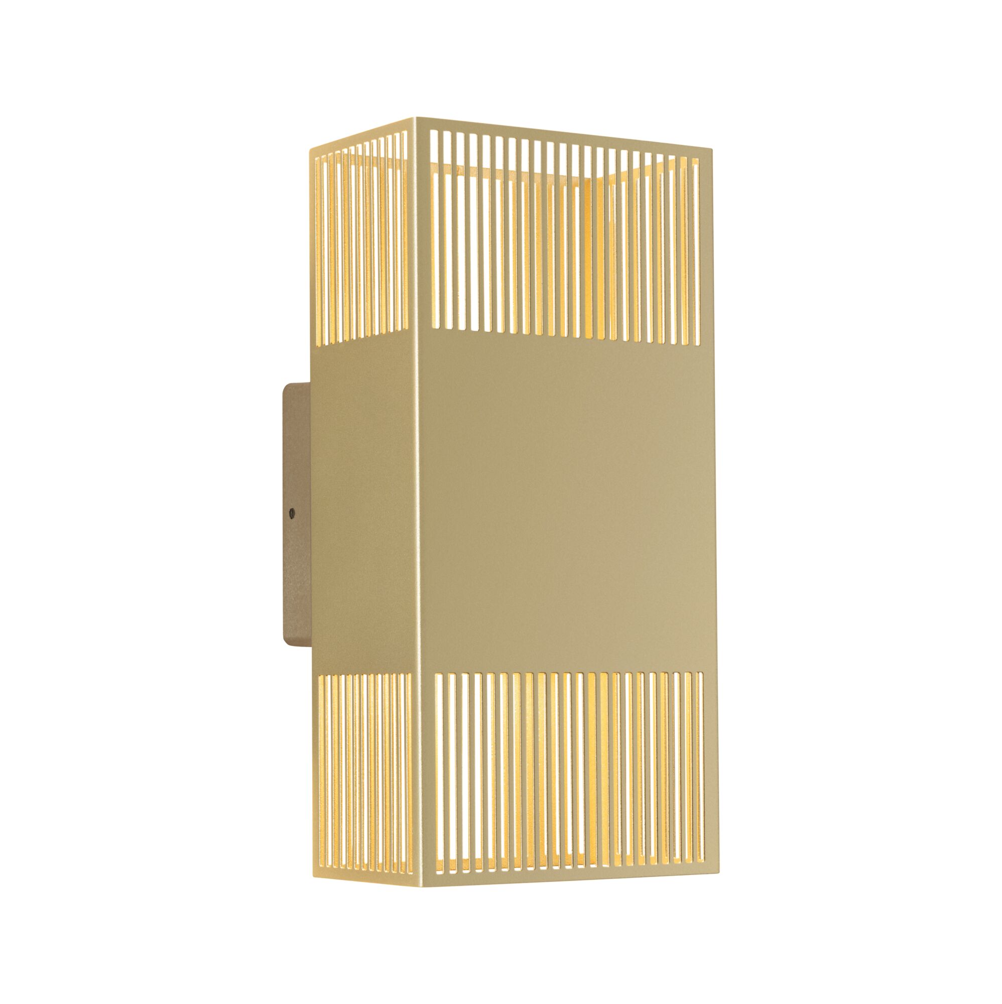 Paulmann "LED Wandleuchte Tharin IP44 3000K 120x104mm 2x3,7W Gold" günstig online kaufen