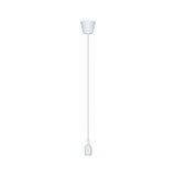 Weißes Pendel-Lampenkabel aus Kunststoff für moderne LED-Hängeleuchten mit minimalistischer Optik