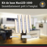Kit MaxLED 1000 bande LED lumière blanc chaud avec alimentation prêt à l'emploi