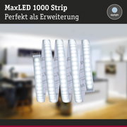 MaxLED 1000 Strip LED-Lichtband in Tageslichtweiß als flexible Erweiterung für Wohnräume