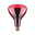 Incandescent lamp Infrared E27 230V 100lm 150W 1000K dimmable Red