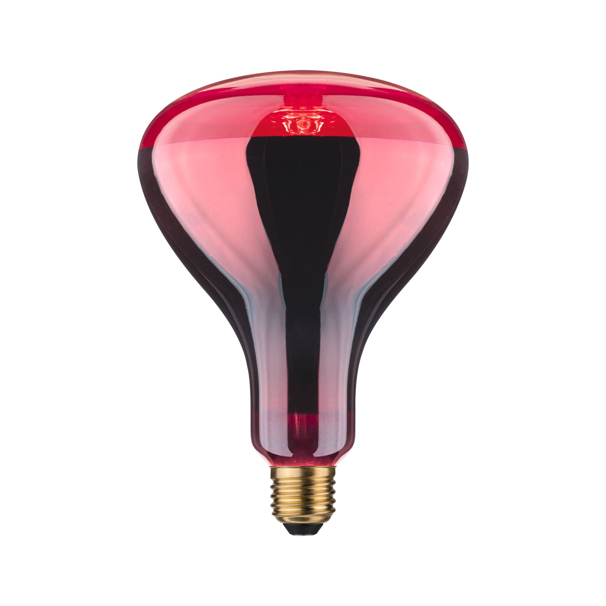 Ampoule à incandescence Infrarouge E27 230V 100lm 150W 1000K gradable Rouge Ampoule en verre rouge avec culot E27, lampe décorative pour éclairage d'ambiance