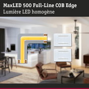 Éclairage LED MaxLED 500 Full-Line COB Edge avec lumière homogène pour intérieur