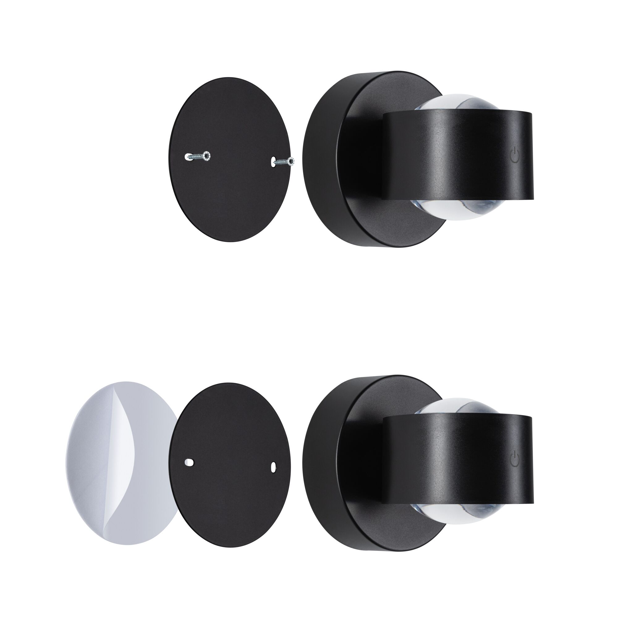 Paulmann LED buiten wandlamp Cybo, RGBW, 10 cm, antraciet Paulmann LED buiten wandlamp Cybo, RGBW, 10 cm, antraciet