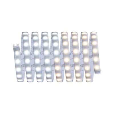 Flexibler LED-Lichtstreifen mit warmweißen und kaltweißen LEDs für vielseitige Beleuchtungslösungen