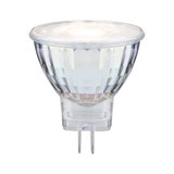 Ampoule LED MR16 transparente avec boîtier en verre et deux broches métalliques pour éclairage économique