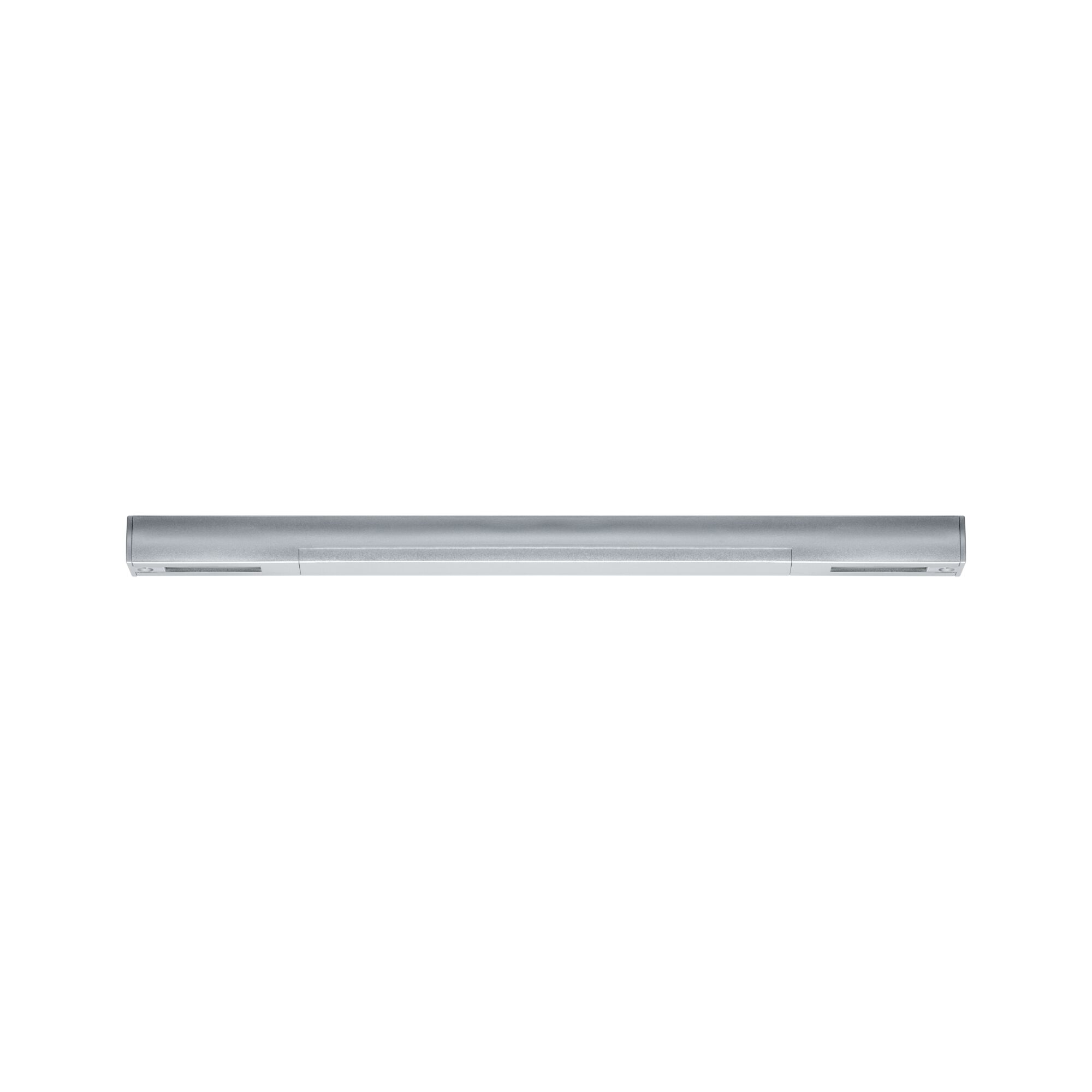 Schlanke LED-Leuchte aus silbernem Aluminium für moderne Innenbeleuchtung und energiesparende Lichtlösung