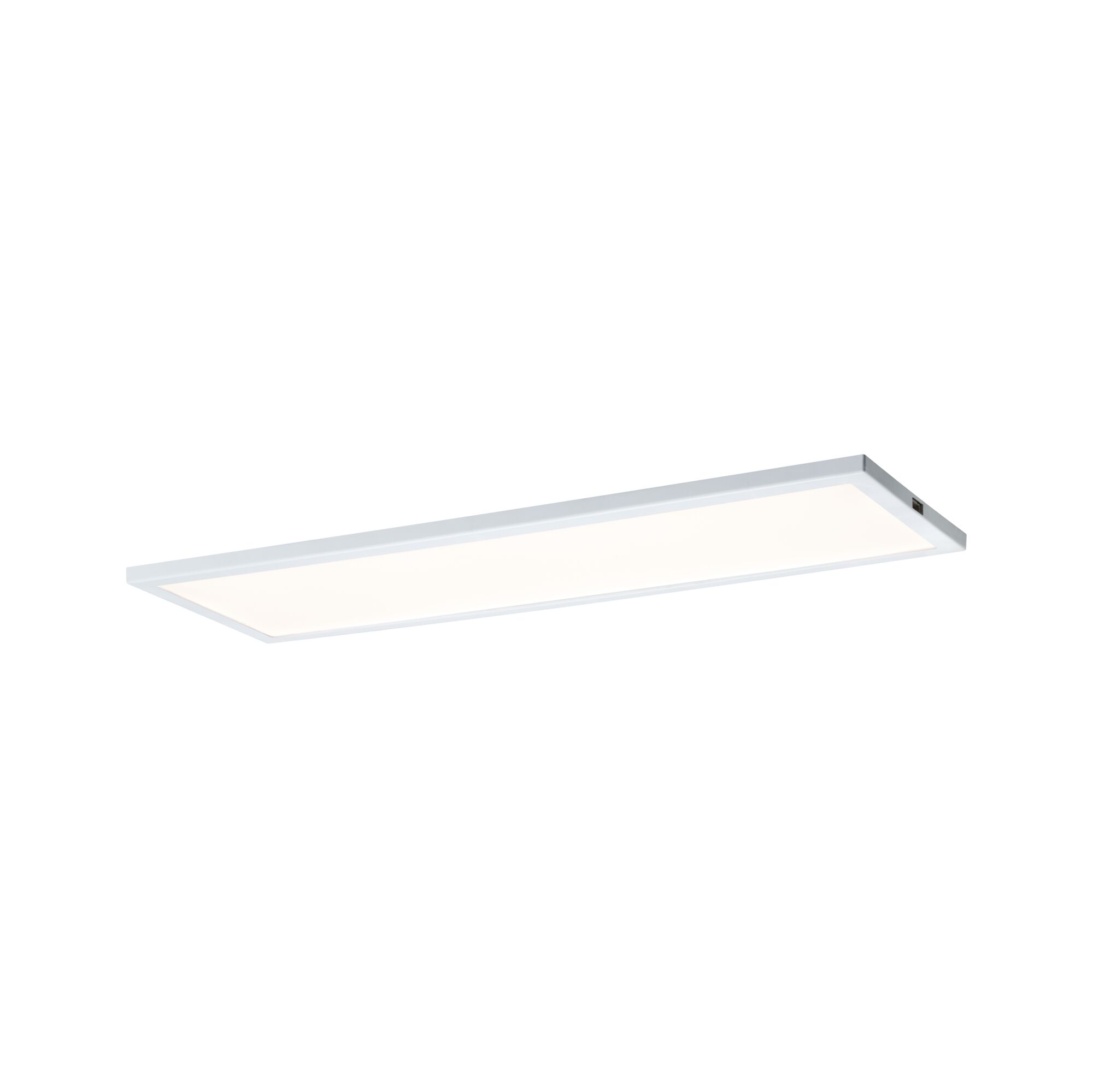 LED Under-cabinet light Ace angular 300x100mm 520lm 2700K White/Satin dimmable Flat rectangular white LED ceiling panel with even light distribution for modern indoor lighting