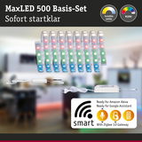 MaxLED 500 Basis-Set mit RGBW LED-Streifen und smart Steuerung für Alexa und Google Assistant