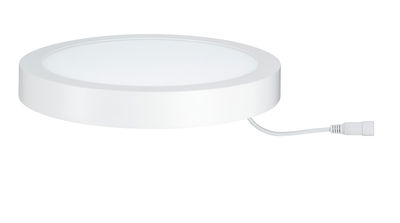 Rond wit LED-paneel met kabel, energiezuinige plafondlamp voor binnengebruik