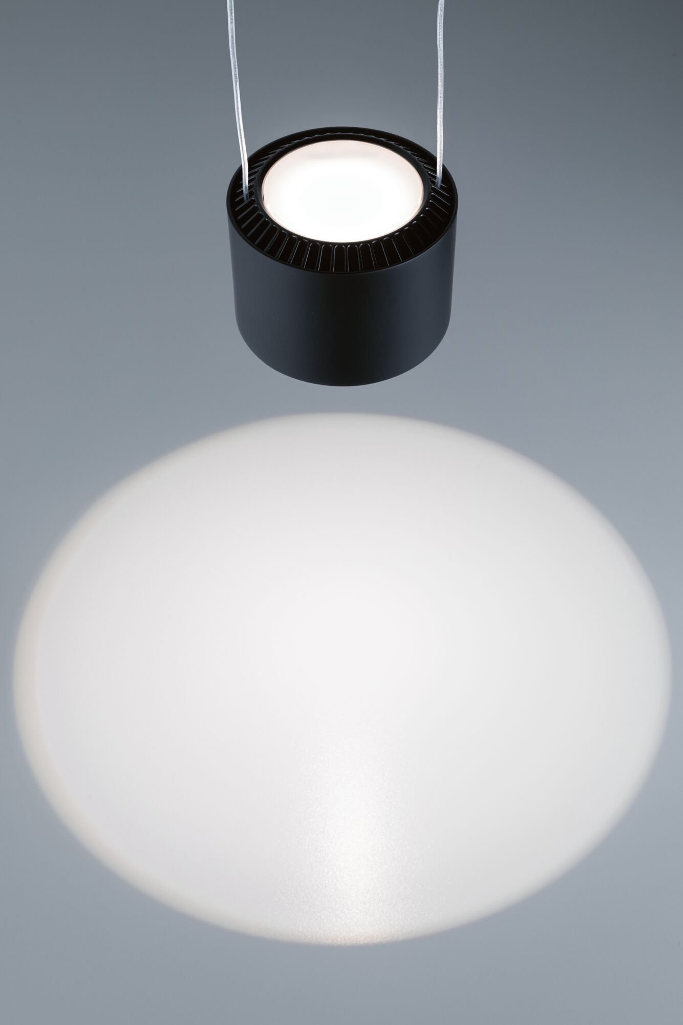URail LED Pendant Aldan 930lm / 530lm 8,5 / 1x4,5W 4000K dimmable 230V Black matt/Black