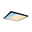 LED-paneel Atria Shine IP44 hoekig 298x298mm 15,7W 2100lm 3000 - 6500K Zwart Rechthoekige LED-plafondlamp met zwarte rand en instelbare kleurverloop van blauw naar warm wit