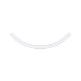 Curved white LED light strip for flexible indoor lighting solutions