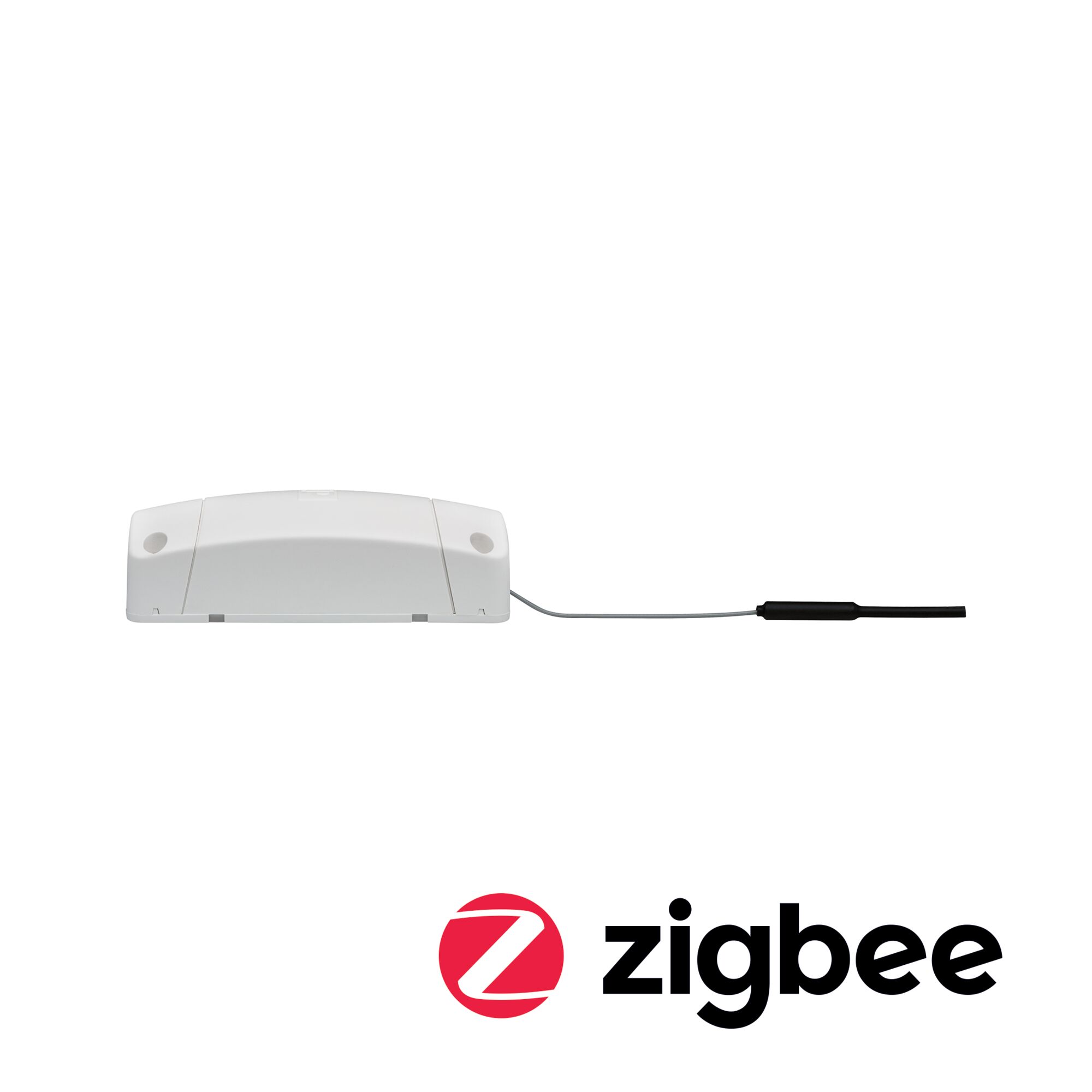 Controller Smart Home Zigbee 3.0 Cephei 230V max. 1000W Weiß/Grau Weißes Zigbee-kompatibles Steuergerät mit Kabel für smarte Lichtsteuerung im Haus