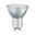 Standard 230V LED Reflektor GU10 1er-Set 425lm 6,5W 2700K Alu Silberne LED-Reflektorlampe mit GU10-Sockel aus Aluminium für energiesparende Beleuchtung