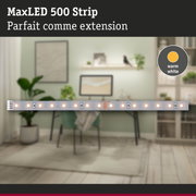 Bande LED MaxLED 500 avec lumière blanc chaud pour éclairage intérieur et extension