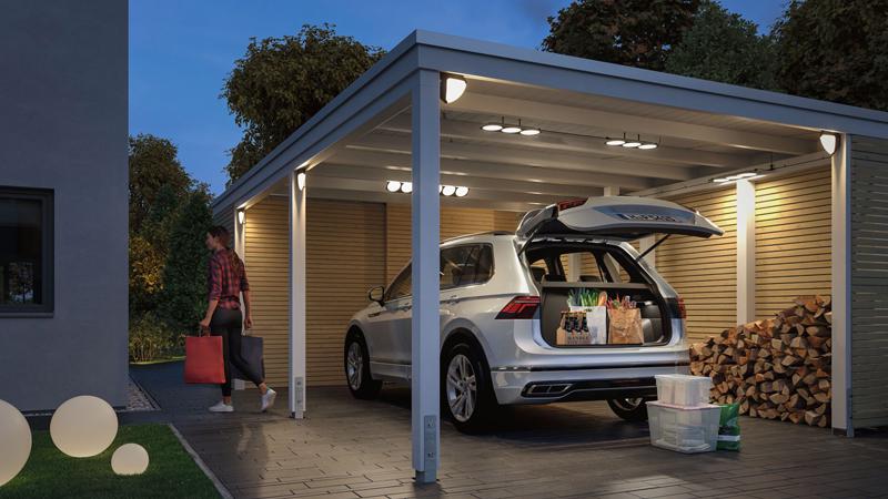 Paulmann Park & Light Beleuchtungssystem Park & Light Beleuchtung für Carports und Garagen