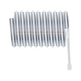 Bande LED flexible avec revêtement en silicone blanc et connecteur 4 broches pour éclairage polyvalent