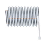 Flexibler LED-Lichtstreifen mit weißem Silikonmantel und 4-Pin-Stecker für moderne Beleuchtungslösungen