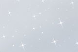 White surface with sparkling light reflections and glittering star effects for decoration and lighting