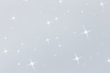 Weiße Oberfläche mit funkelnden Lichtreflexen und glitzernden Sterneneffekten für Dekoration und Beleuchtung