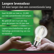 LED-lamp met 3,5 keer langere levensduur dan conventionele lampen, energiezuinige verlichting