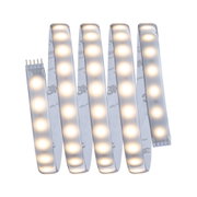 Flexibler LED-Lichtstreifen mit warmweißem Licht und 5-poligem Anschluss für vielseitige Beleuchtung.