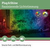 Bunte RGBW-LED-Gartenbeleuchtung mit einstellbarem Weißton für stimmungsvolle Außenbeleuchtung