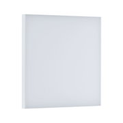 Plafonnier LED carré blanc en plastique pour éclairage intérieur moderne